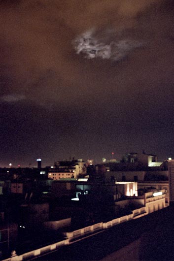 Moon Behind the Clouds, Barcelona