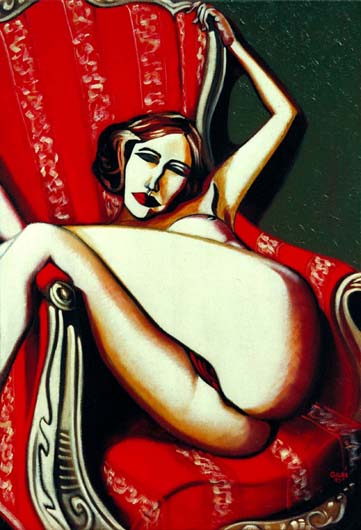 The Red Armchair I