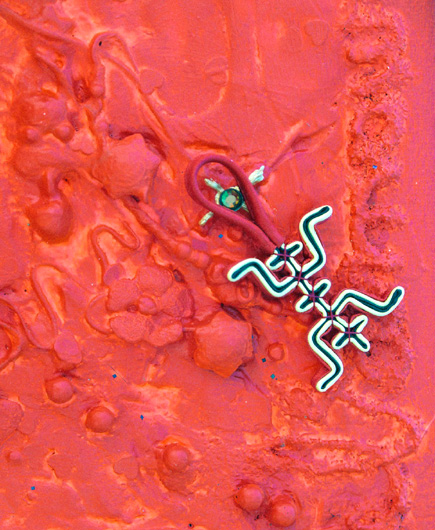 Open Heart and the 8 Jade Monkeys (detail)