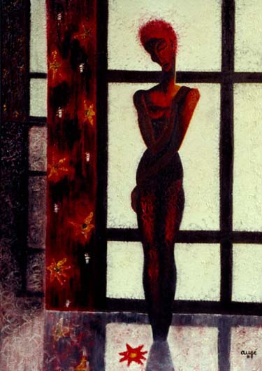 The Lady with the Flower