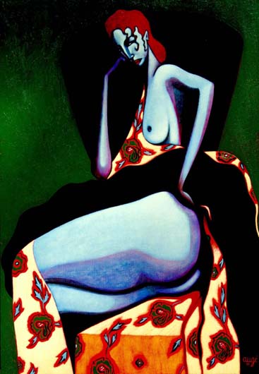 Lady in an Armchair