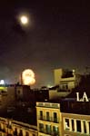 Moon and Fireworks, Barcelona